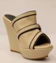 Beige and Black Artificial Leather Slip On 9